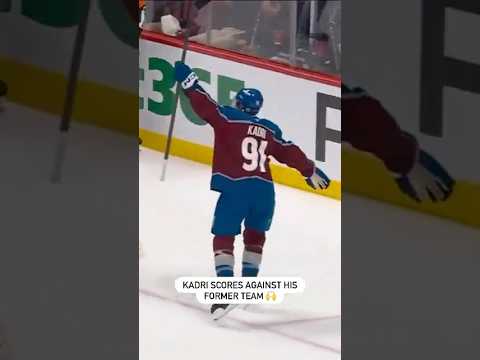 Nazem Kadri marque contre son ancienne équipe 🔥