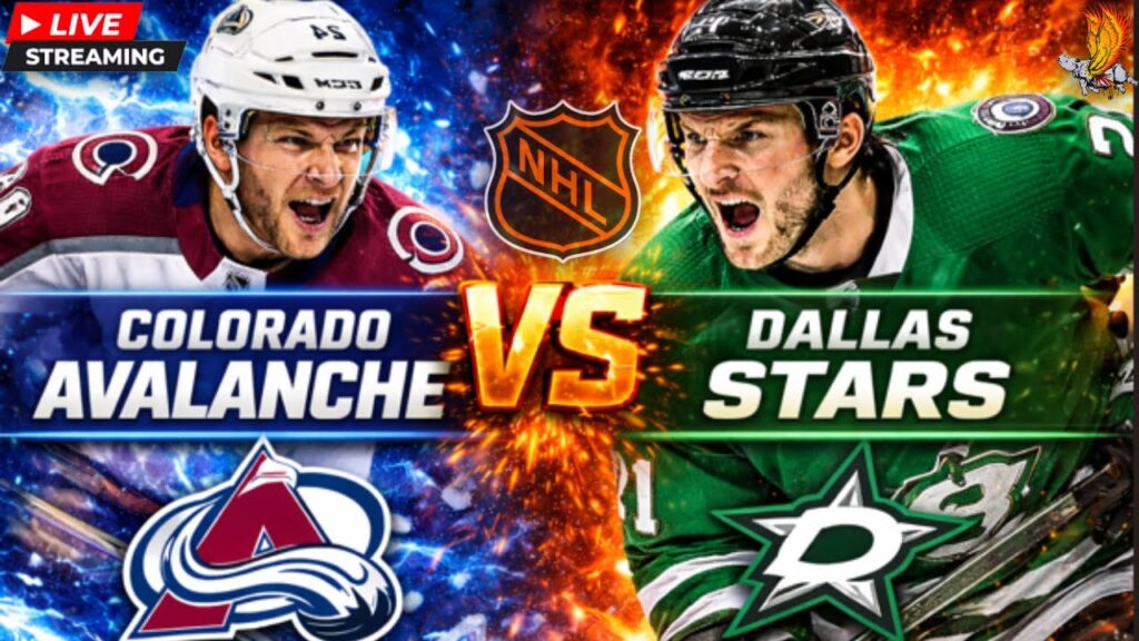Avalanche du Colorado contre Stars de Dallas : NHL LIVE Play by Play and Watch Party