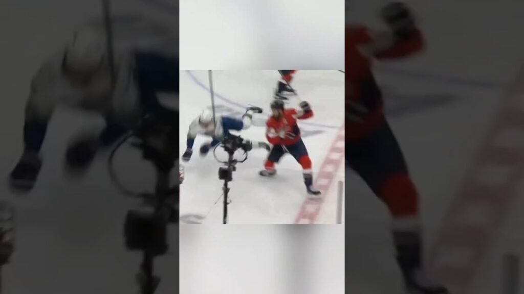 Était-ce sale ou était-ce propre ?👀 – Hit 39 – Tom Wilson ÉNORME HIT sur Chytil !