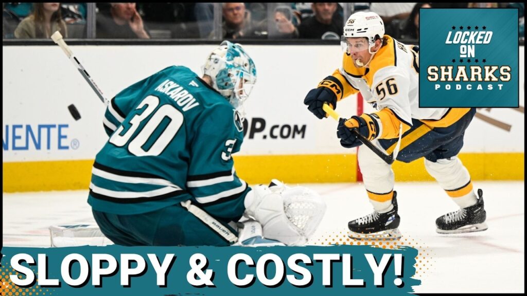 CATASTROPHE : Les Sharks de San Jose soufflent un tir clé en séries éliminatoires alors que les Predators de Nashville le font à nouveau