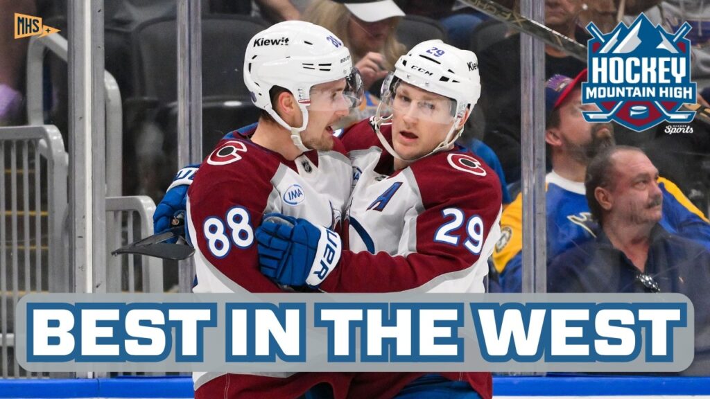 L&rsquo;Avalanche du Colorado remporte la division centrale et la conférence ouest, et maintenant ?