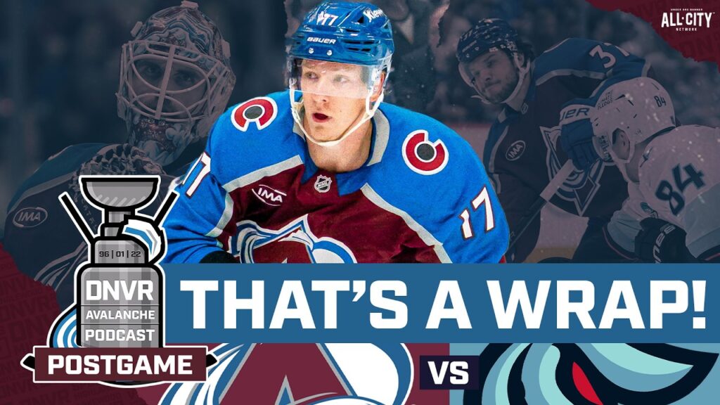 Wedgewood et l&rsquo;Avalanche du Colorado établissent le record de la saison lors de leur victoire contre le Seattle Kraken