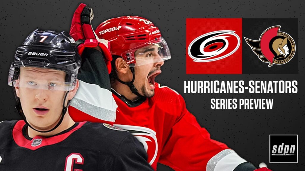 Aperçu de la série Sénateurs d&rsquo;Ottawa c. Hurricanes de la Caroline | Le podcast de Steve Dangle