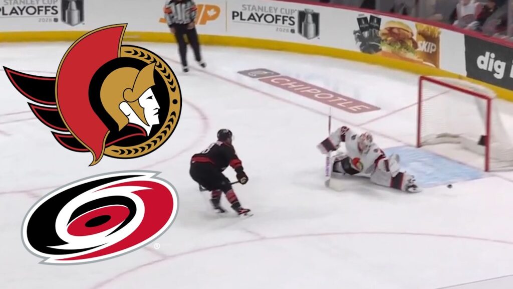 Sénateurs d&rsquo;Ottawa contre Hurricanes de la Caroline du 20 au 26 avril avec Johnny