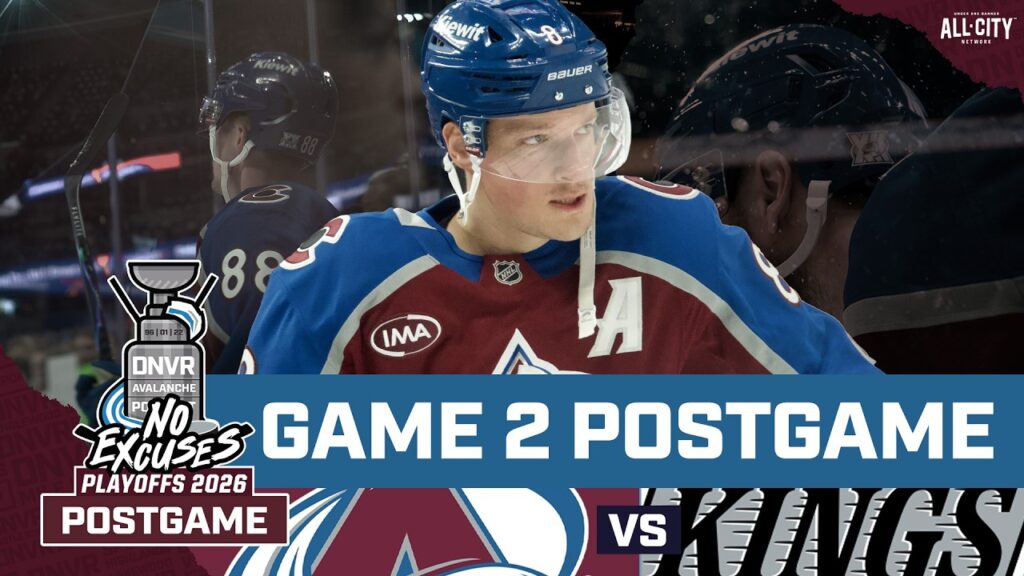Après-match DNVR Avalanche | Séries éliminatoires de la LNH : Kings de Los Angeles contre l&rsquo;Avalanche du Colorado, match 2