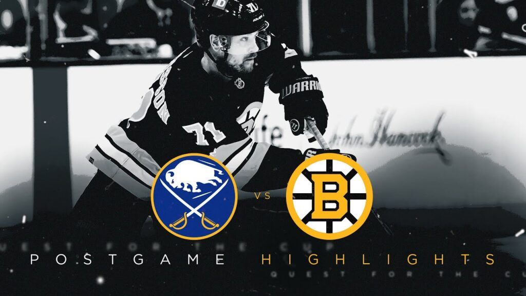 MATCH CONDENSÉ : Bruins de Boston contre Sabres de Buffalo – 21/04/2026