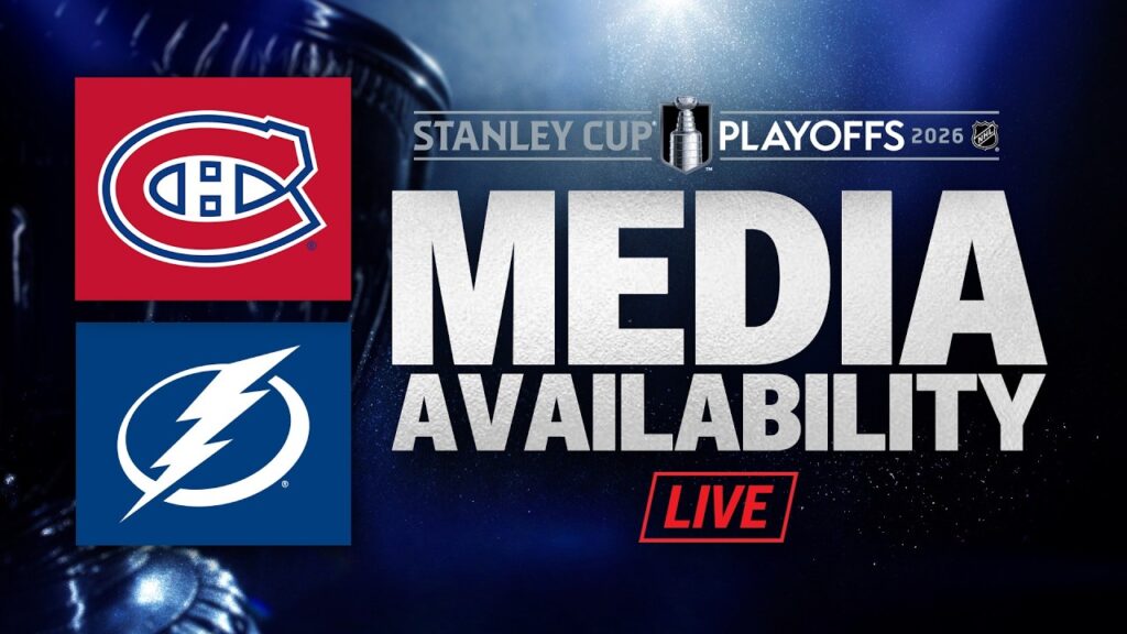 Canadiens de Montréal contre le Lightning de Tampa Bay, match 3, disponibilité des médias d&rsquo;après-match