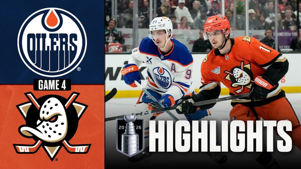 Oilers contre canards | Faits saillants des séries éliminatoires de la LNH | Jeu 4 | 26 avril 2026
