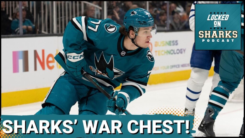 COFFRE DE GUERRE DES REQUINS : Un espace de plafond massif pour ALIMENTER l&rsquo;agence libre de la LNH et les poursuites commerciales de San Jose