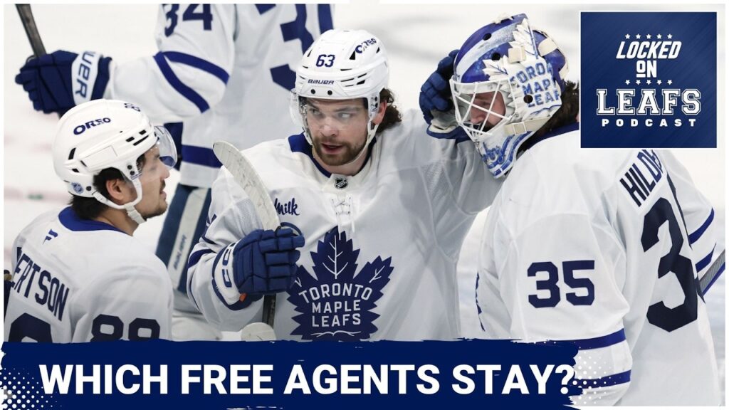Premier aperçu des agents libres des Maple Leafs de Toronto à lâcher prise ou à ramener