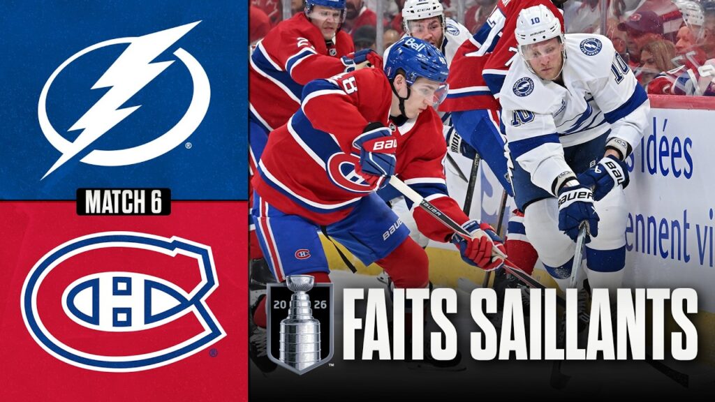 Lightning vs Canadiens, match no 6 | 01/05/26 | Faits saillants