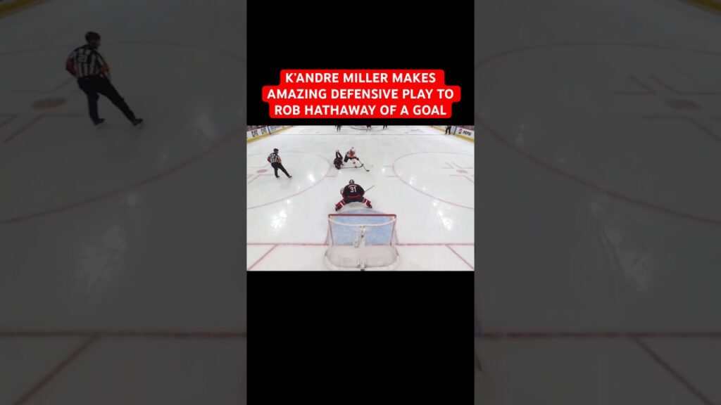 K&rsquo;ANDRE MILLER RÉALISE UN JEU DÉFENSIF INCROYABLE POUR VOLER UN BUT À HATHAWAY