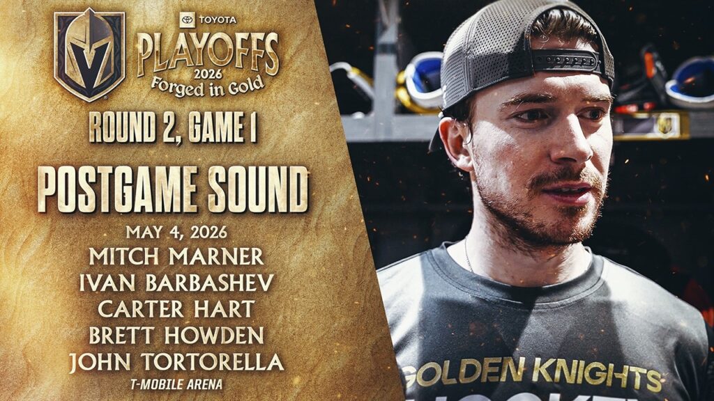 🎥 Round 2, Game 1 SON D&rsquo;APRÈS-JEU : Marner, Barbashev, Hart, Howden et Tortorella