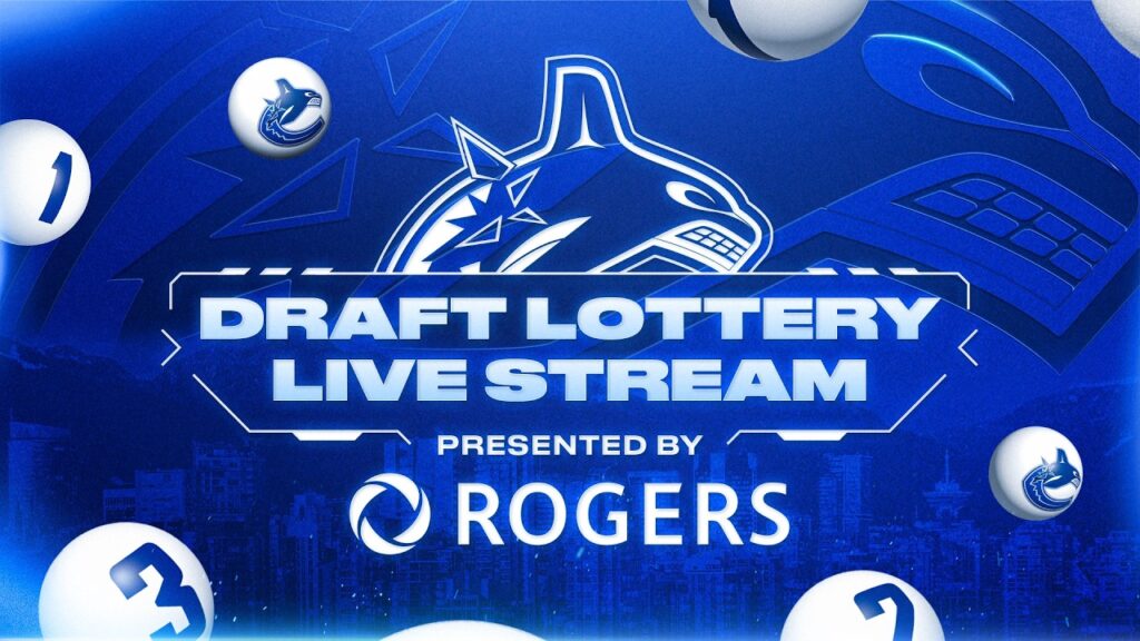 EN DIRECT | Diffusion en direct de la loterie du repêchage de la LNH des Canucks 2026 – Présenté par Rogers