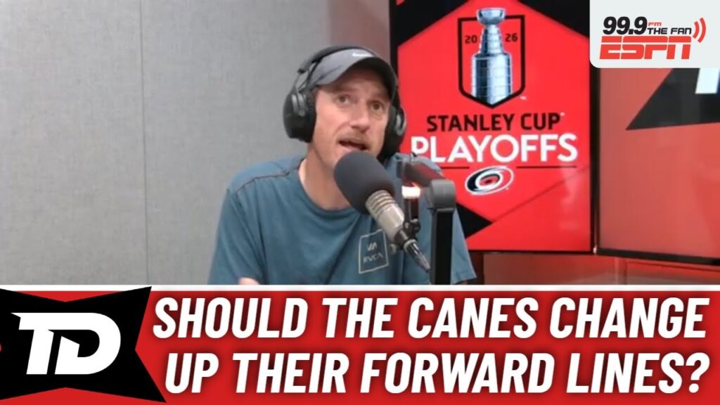 Les Hurricanes de la Caroline se préparent pour le troisième match contre les Flyers de Philadelphie