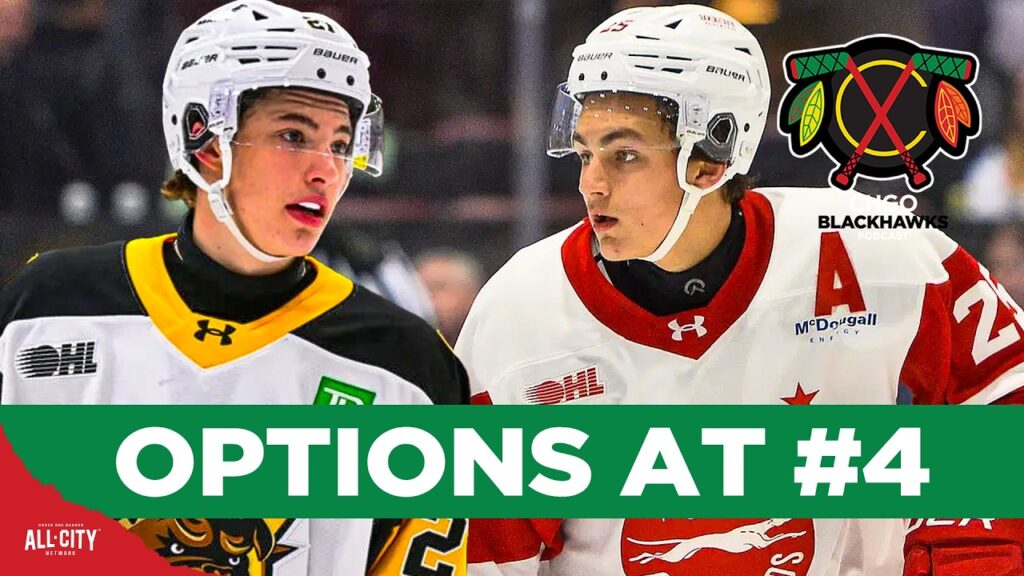 Les options des Blackhawks de Chicago avec le 4e choix du repêchage 2026 de la LNH | Podcast CHGO Blackhawks