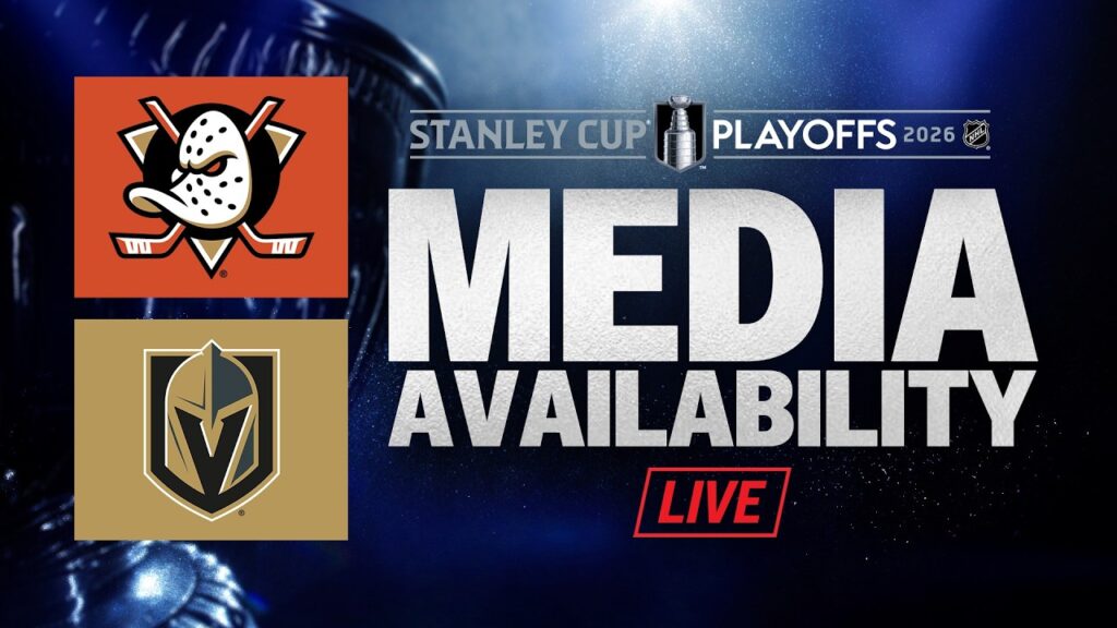 Anaheim Ducks @ Vegas Golden Knights Game 2 Disponibilité des médias d&rsquo;après-match