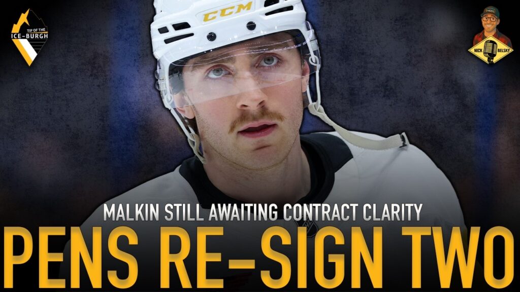 Deux pingouins re-signés alors que l&rsquo;attente de Malkin se poursuit