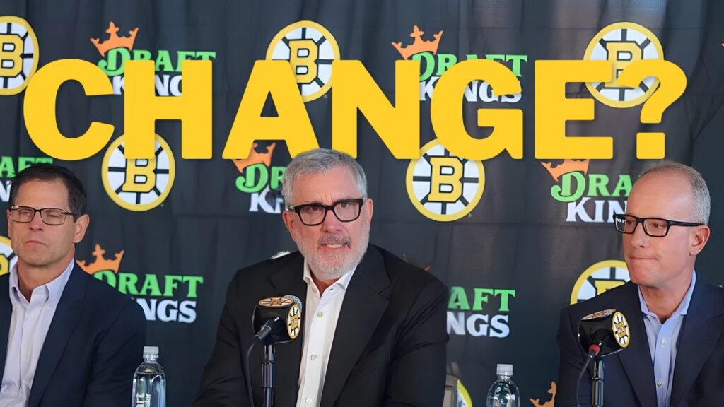 Le front office des Bruins discute de l’identité de l’équipe et des plans hors-saison