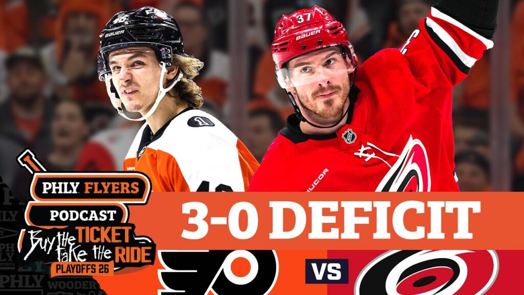 APRÈS-MATCH : avantage numérique des Flyers, penalty tue DOOM Philly dans une défaite 4-1 contre la Caroline, perdant 3-0 en séries éliminatoires