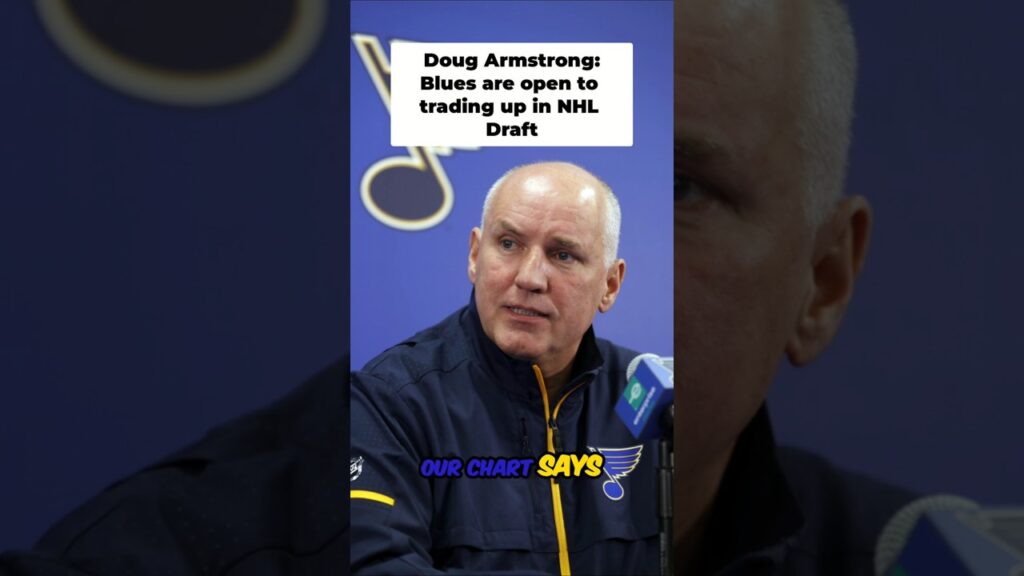Le directeur général des Blues de St. Louis, Doug Armstrong, serait-il prêt à échanger lors du repêchage de la LNH ?