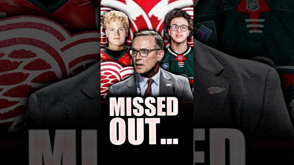 CELA PIQUE TELLEMENT POUR LES RED WINGS DE DETROIT… L&rsquo;ÉNORME OPPORTUNITÉ MANQUÉE DE STEVE YZERMAN (Brock Faber)