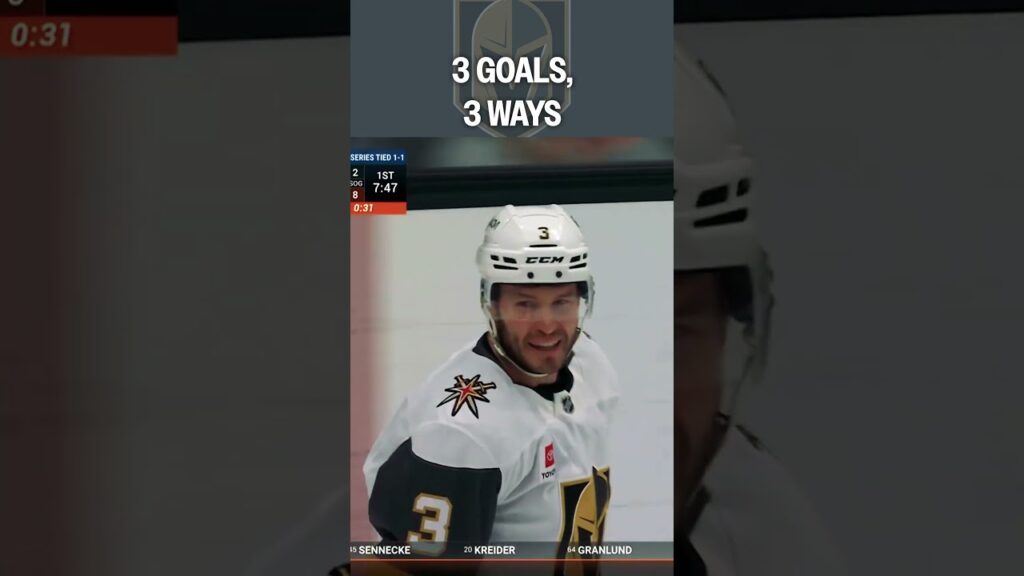 3 buts, 3 manières, match 3