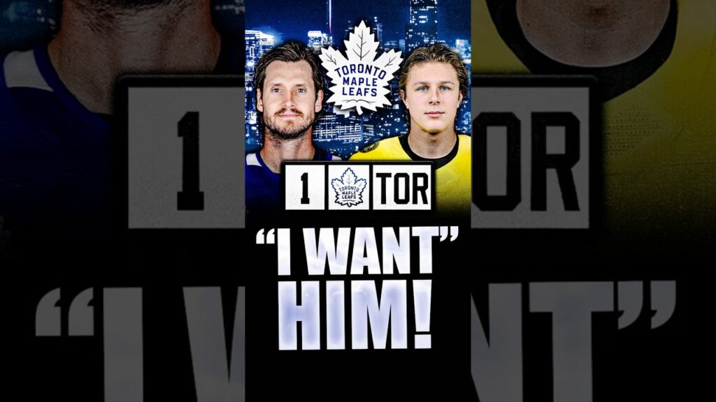 OLIVER EKMAN-LARSSON ESSAYE DE RECRUTER IVAR STENBERG CHEZ LES MAPLE LEAFS : TORONTO D-MAN S&rsquo;EXPOSE