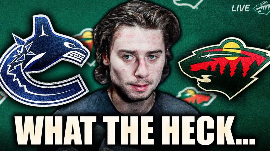 L&rsquo;EGO DE QUINN HUGHES EST INCROYABLE… CETTE NOUVELLE INTERVIEW EST FOLLE (Canucks, Wild News)