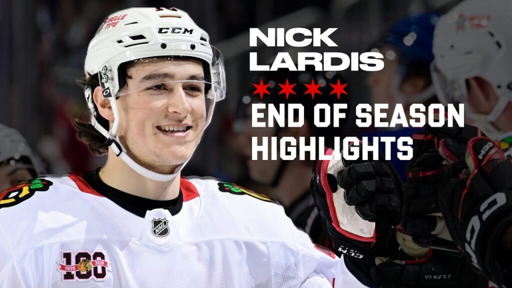 NICK LARDIS Faits saillants de fin de saison ‼️📹 | Blackhawks de Chicago