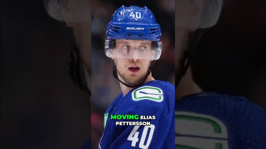 L&rsquo;ancien directeur général déclare que Pettersson échange PROBABLEMENT #shorts #nhl #breakingnews