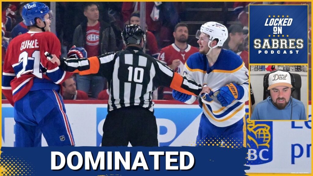 Les Sabres de Buffalo sont ENTIÈREMENT DOMINÉS par les Canadiens de Montréal lors du troisième match
