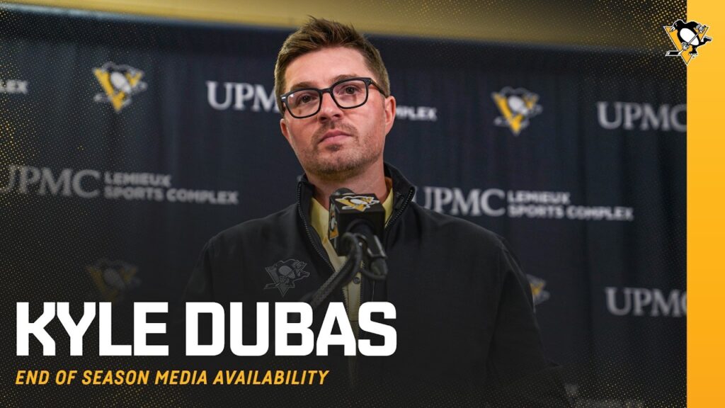 Kyle Dubas : Disponibilité médias de fin de saison (05.12.26) | Pingouins de Pittsburgh