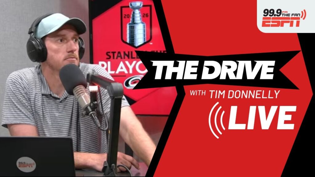 The Drive avec Tim Donnelly EN DIRECT – 12/05/26 | Ouragans de la Caroline | Panthères de la Caroline | ACC
