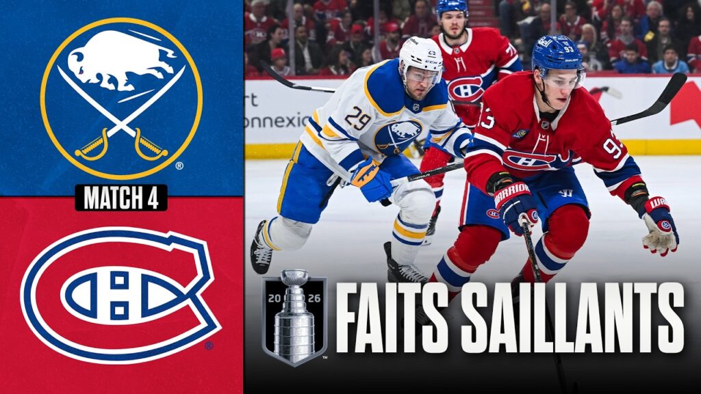 Sabres vs Canadiens, match no 4 | 12/05/26 | Faits saillants