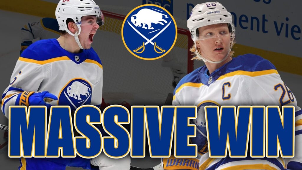 VICTOIRE MASSIVE pour les Sabres à Montréal! Polémique sur les objectifs ?!