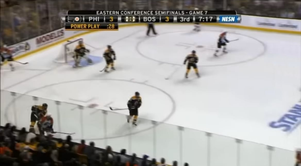 (14/05/2010) Les Flyers reviennent d&rsquo;un score de 3-0 dans le match pour prendre les devants en fin de troisième, et reviennent d&rsquo;un score de 3-0 dans la série.