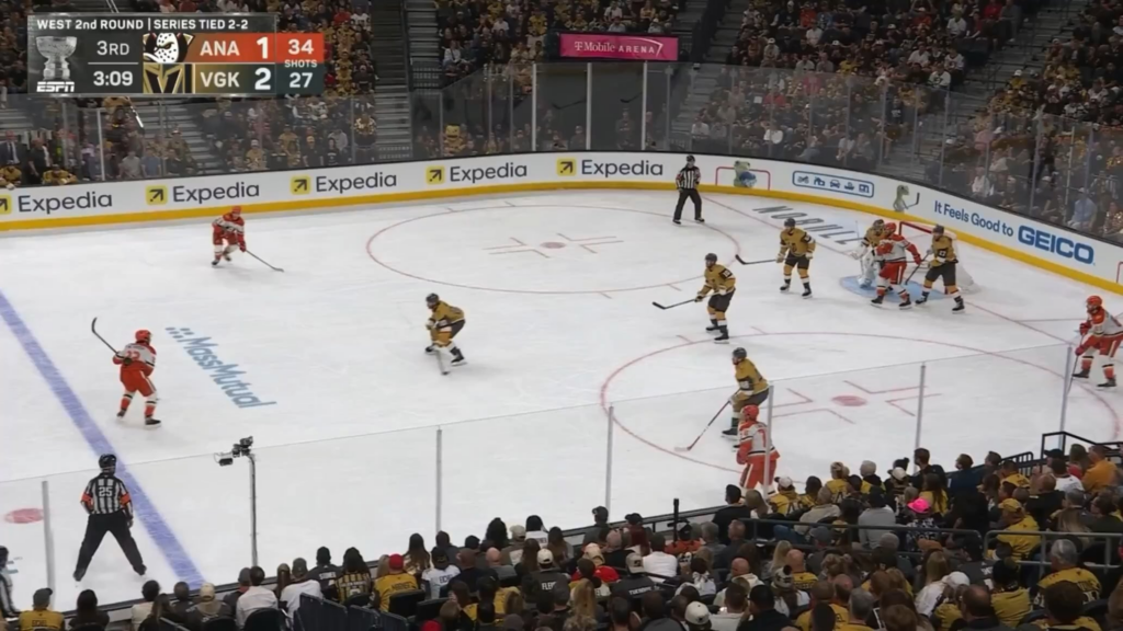 Zellweger égalise pour Anaheim !