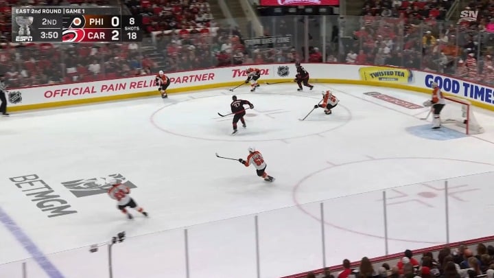 [🌀3-0🦅] Stankhoven en a une paire ce soir et Carolina prend d&rsquo;assaut Philadelphie